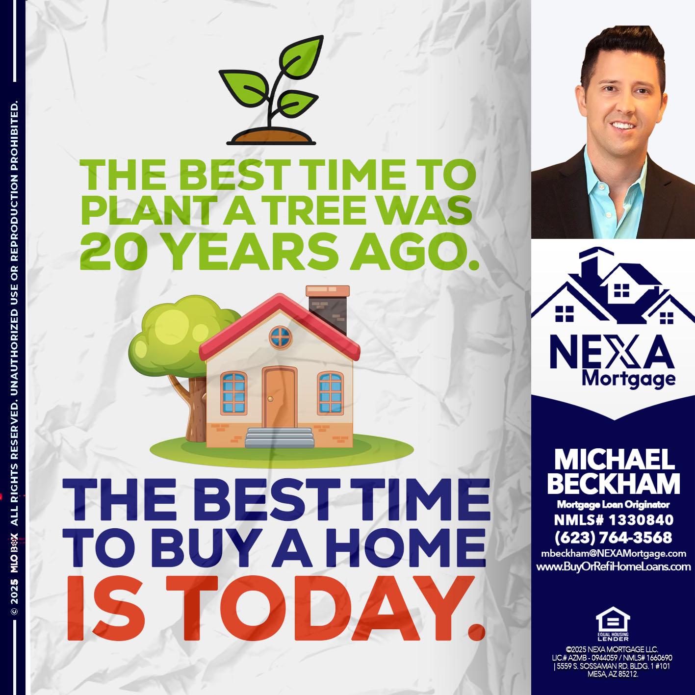 BEST TIME TO - Michael Beckham -Mortgage Loan Originator BEST TIME TO - Michael Beckham -Mortgage Loan Originator
